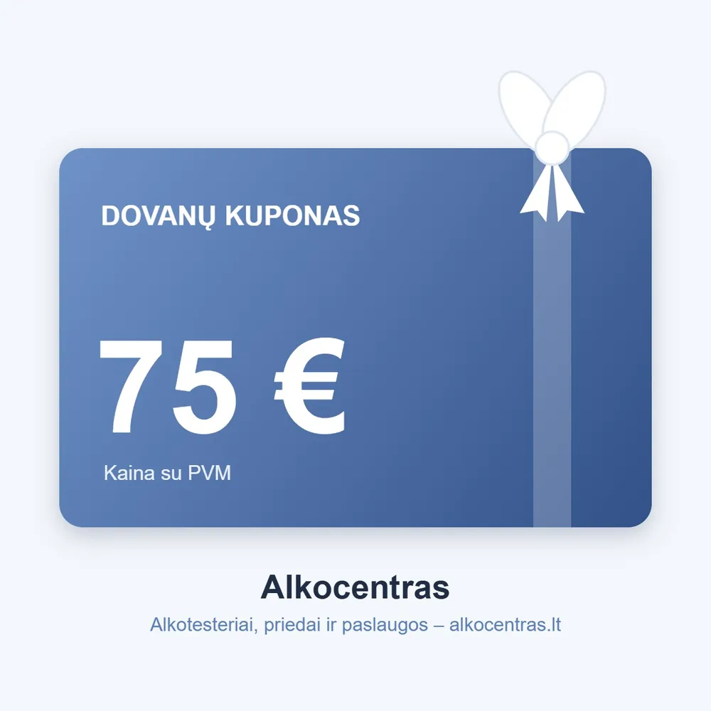Dovanų kuponas 75 €